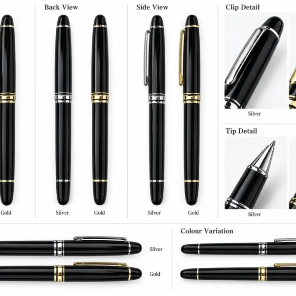 OnyxLine Executive Gift Pen – Premium Black Finish